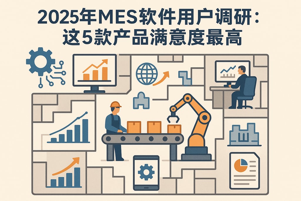 2025年MES软件用户调研：这5款产品满意度最高