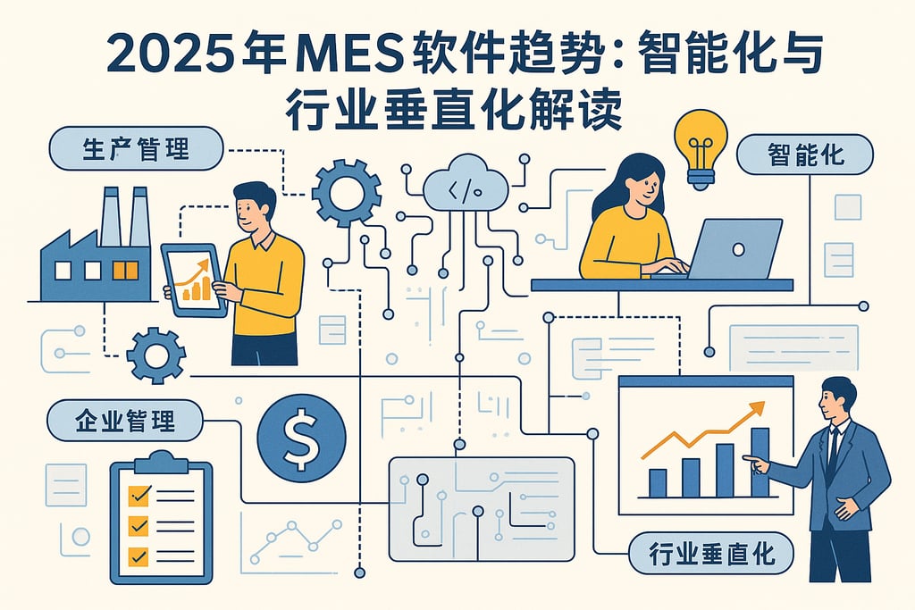 2025年MES软件趋势：智能化与行业垂直化解读