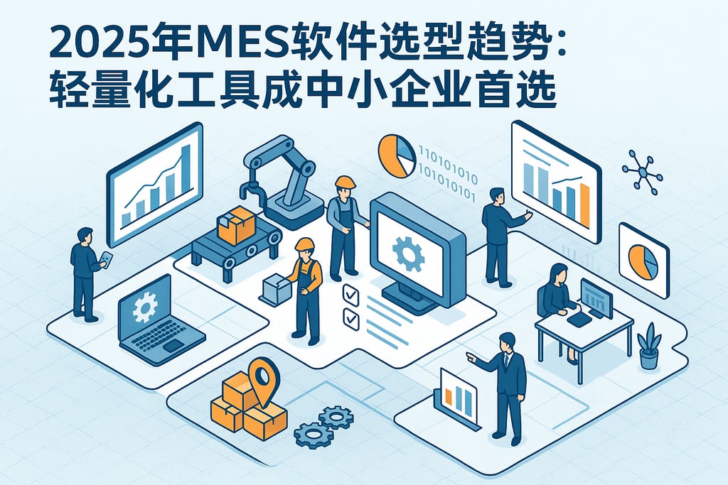 2025年MES软件选型趋势：轻量化工具成中小企业首选
