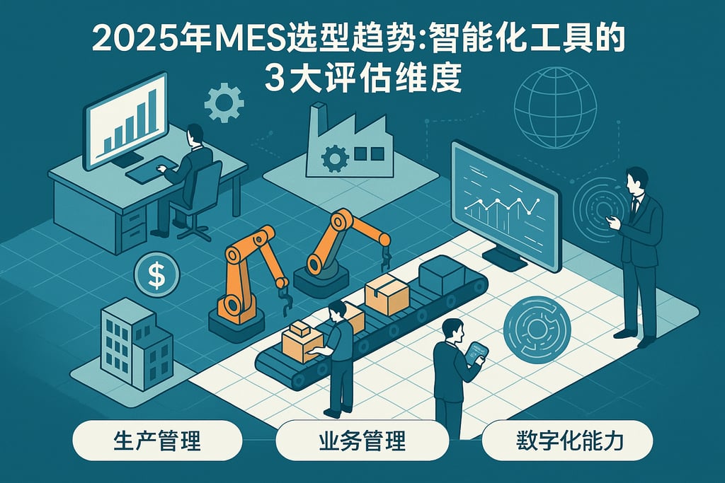 2025年MES选型趋势：智能化工具的3大评估维度