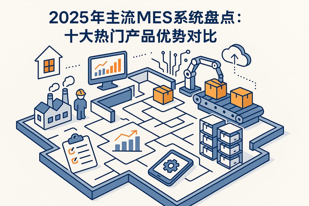 2025年主流MES系统盘点：十大热门产品优势对比