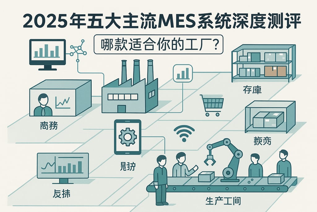 2025年五大主流MES系统深度测评：哪款适合你的工厂？