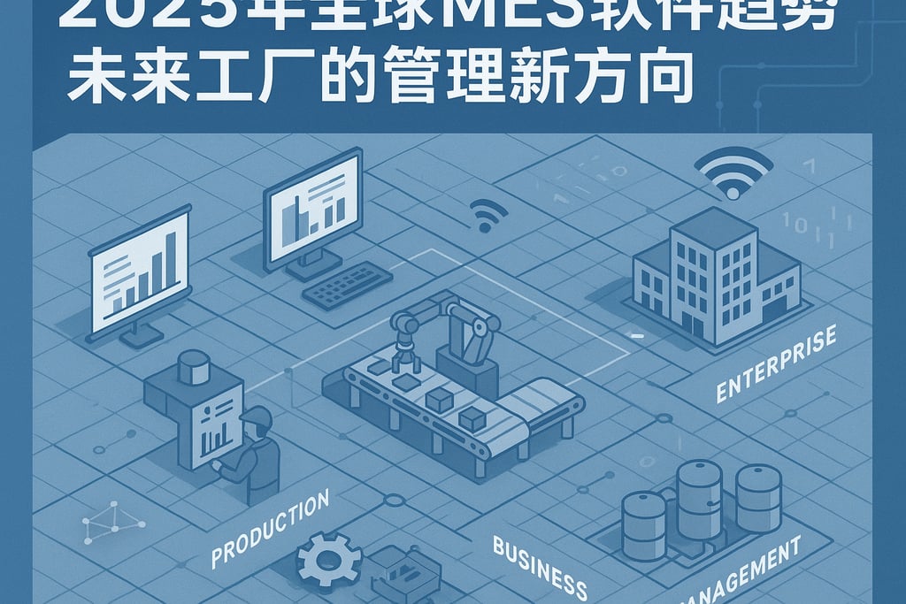 2025年全球MES软件趋势报告：未来工厂的管理新方向