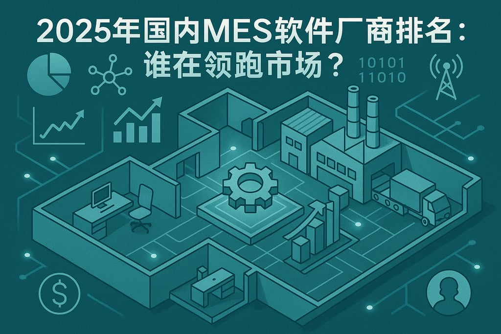 2025年国内MES软件厂商排名：谁在领跑市场？