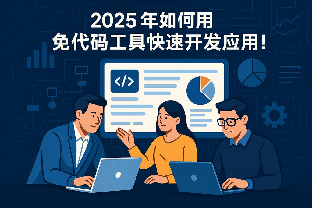 2025年如何用免代码工具快速开发应用！