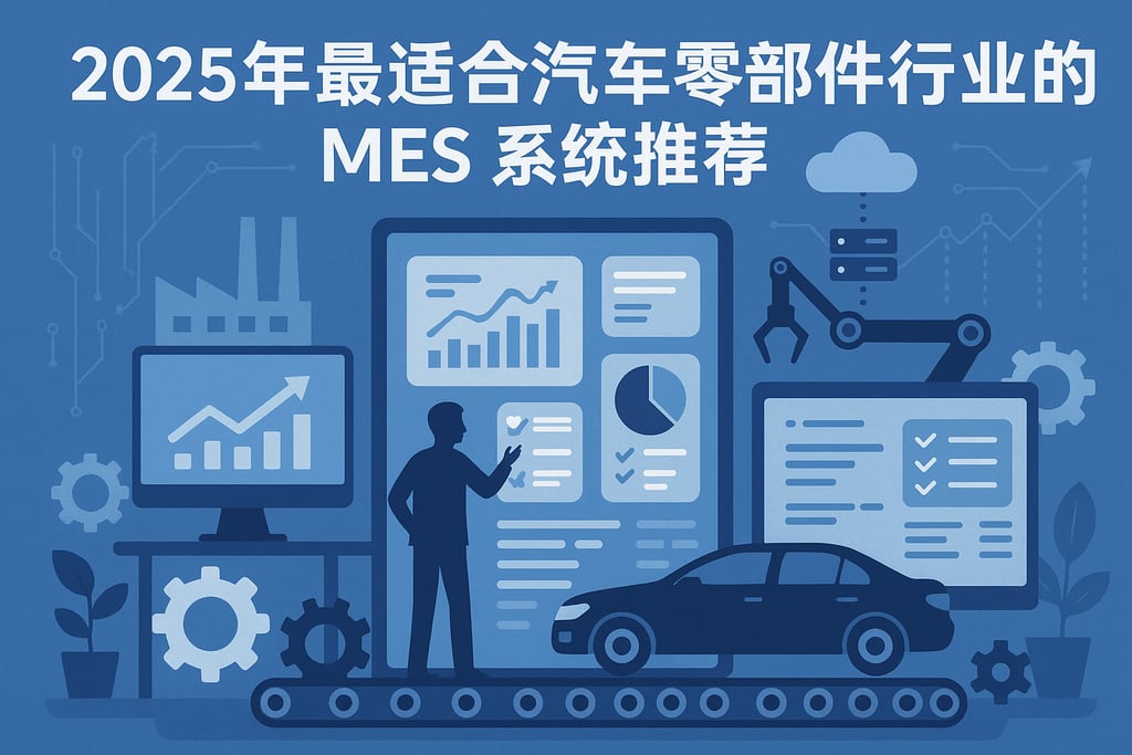 2025年最适合汽车零部件行业的MES系统推荐