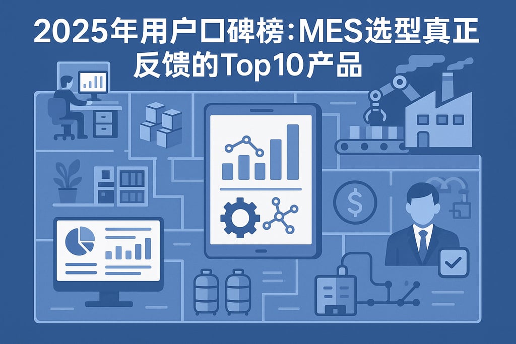 2025年用户口碑榜：MES选型真实反馈的Top10产品