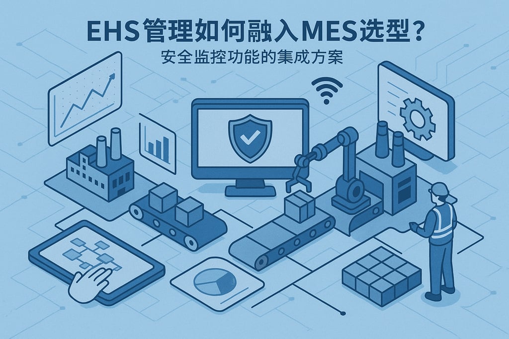 EHS管理如何融入MES选型？安全监控功能的集成方案