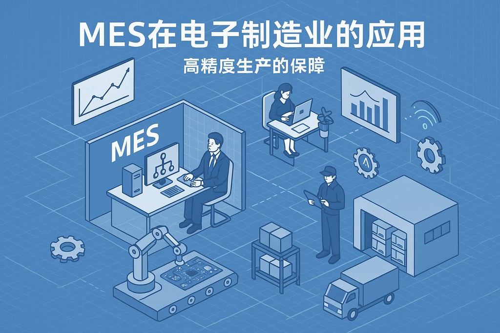 MES在电子制造业的应用？高精度生产的保障
