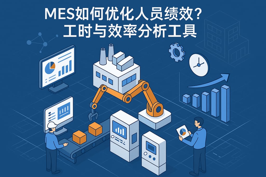 MES如何优化人员绩效？工时与效率分析工具