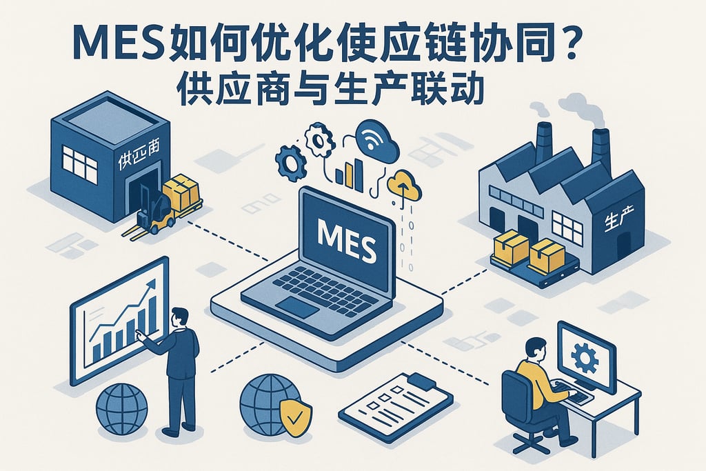 MES如何优化供应链协同？供应商与生产联动