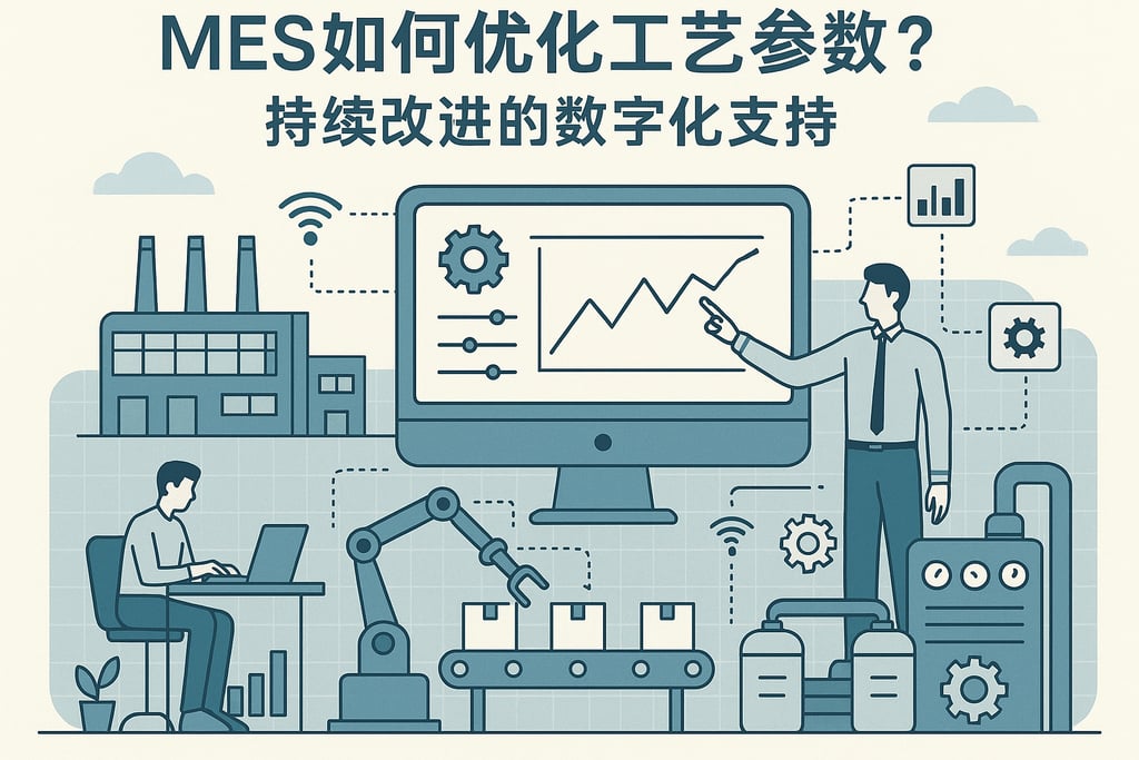 MES如何优化工艺参数？持续改进的数字化支持