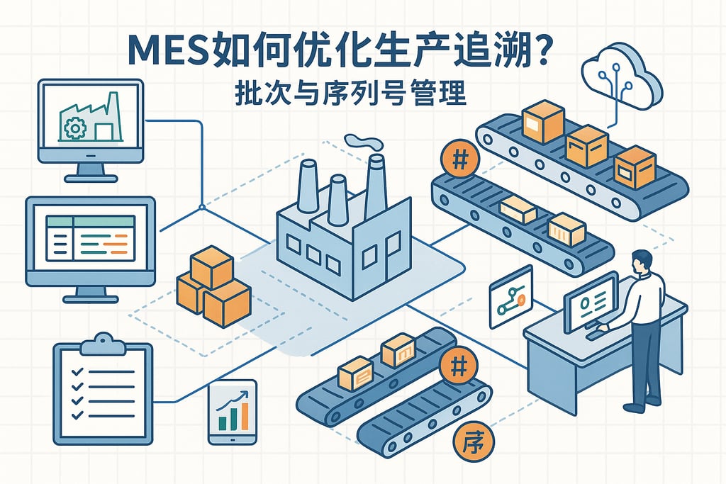 MES如何优化生产追溯？批次与序列号管理