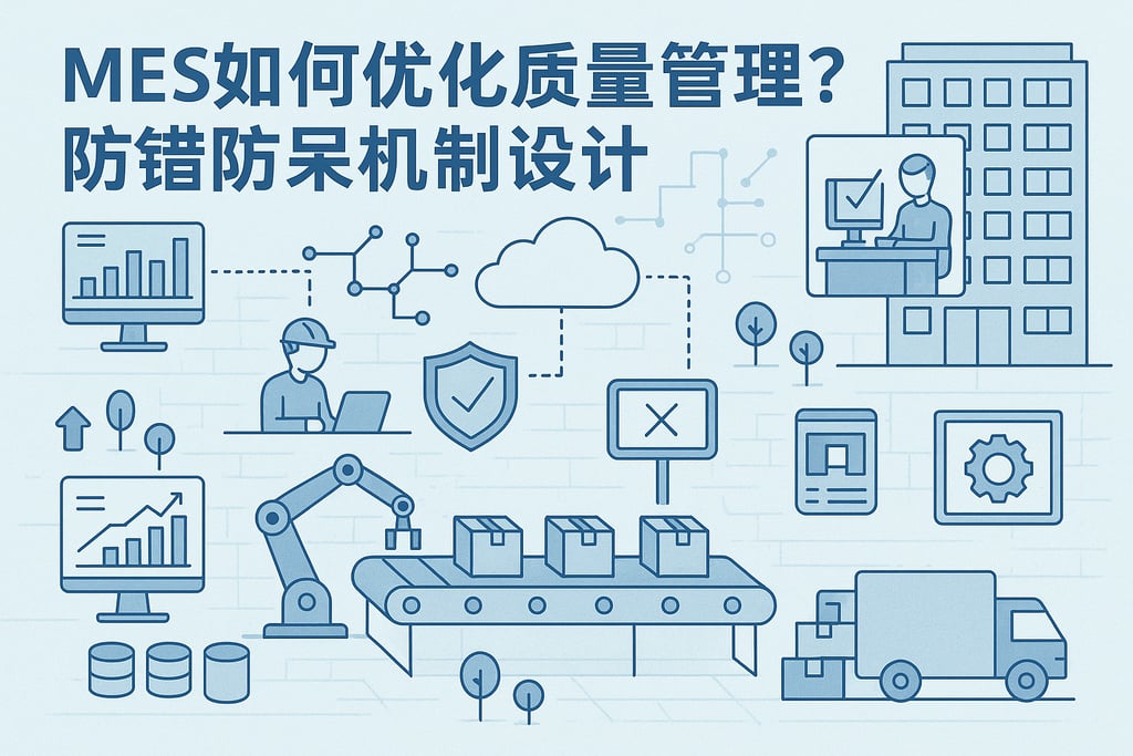 MES如何优化质量管理？防错防呆机制设计