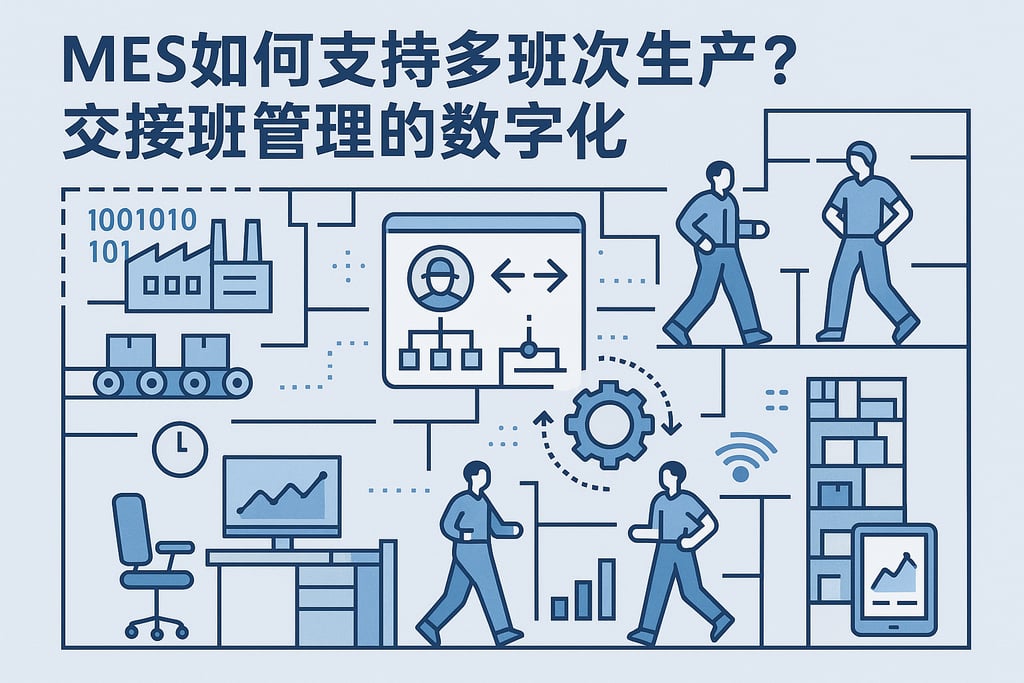 MES如何支持多班次生产？交接班管理的数字化