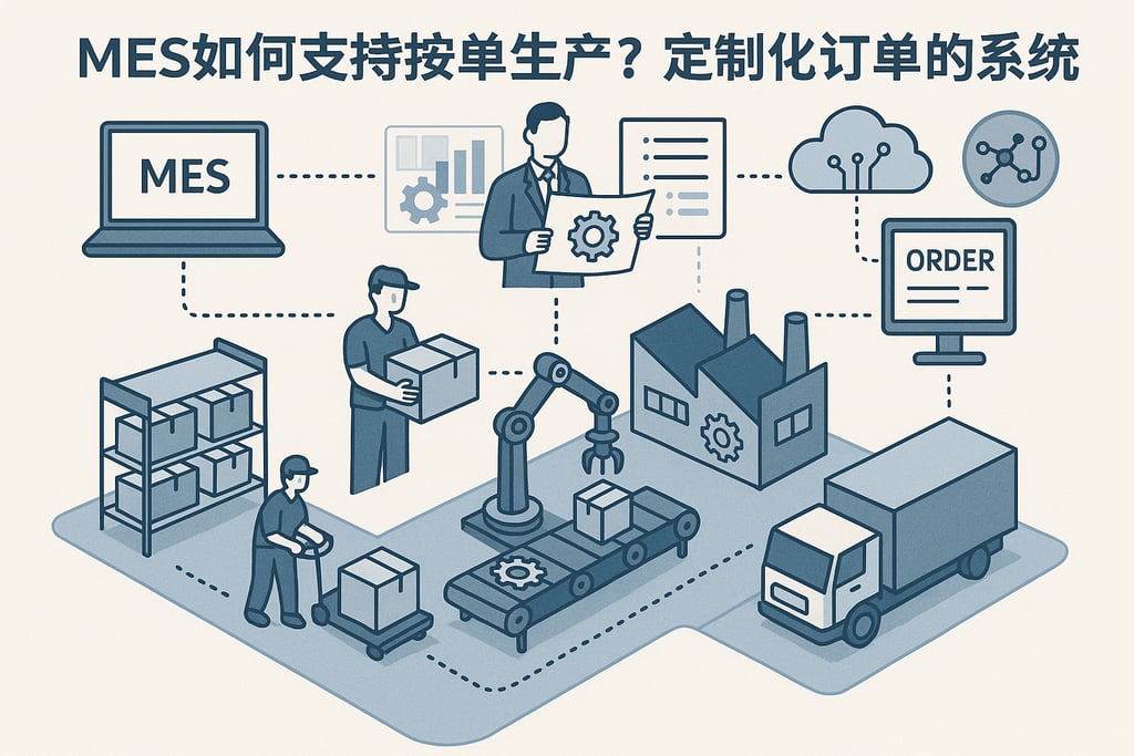 MES如何支持按单生产？定制化订单的系统处理