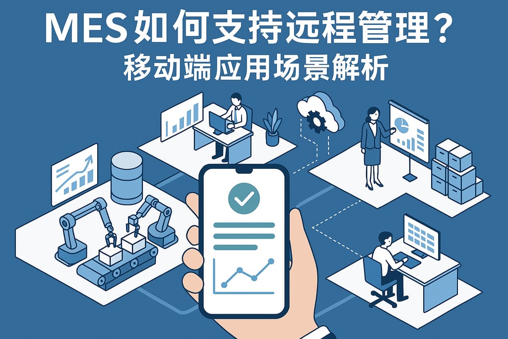 MES如何支持远程管理？移动端应用场景解析