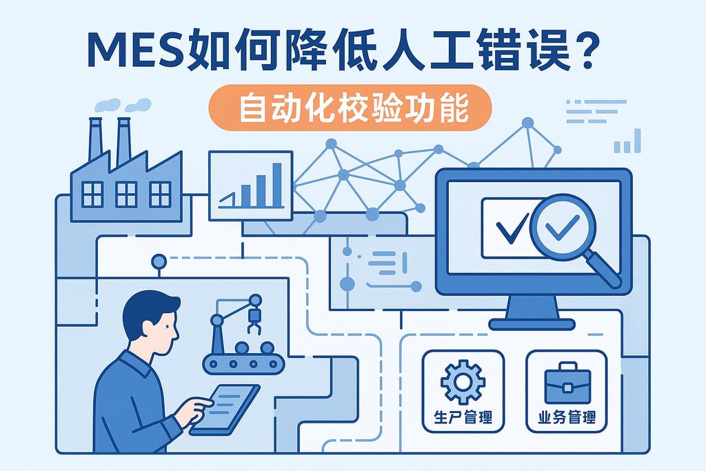 MES如何降低人工错误？自动化校验功能