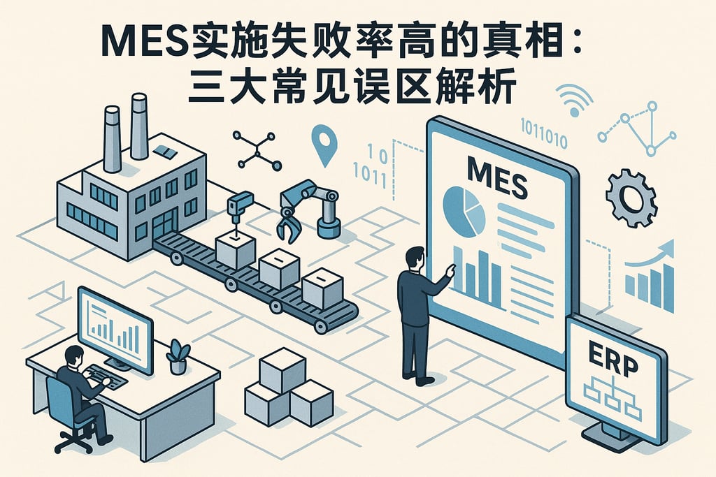 MES实施失败率高的真相：三大常见误区解析