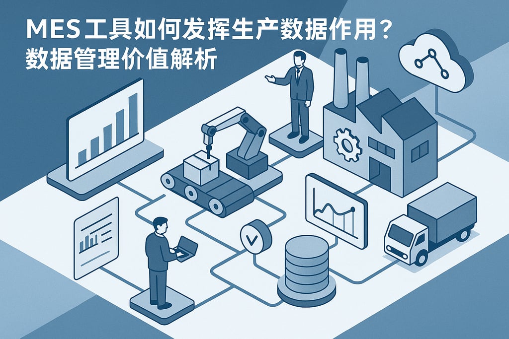 MES工具如何发挥生产数据作用？数据管理价值解析