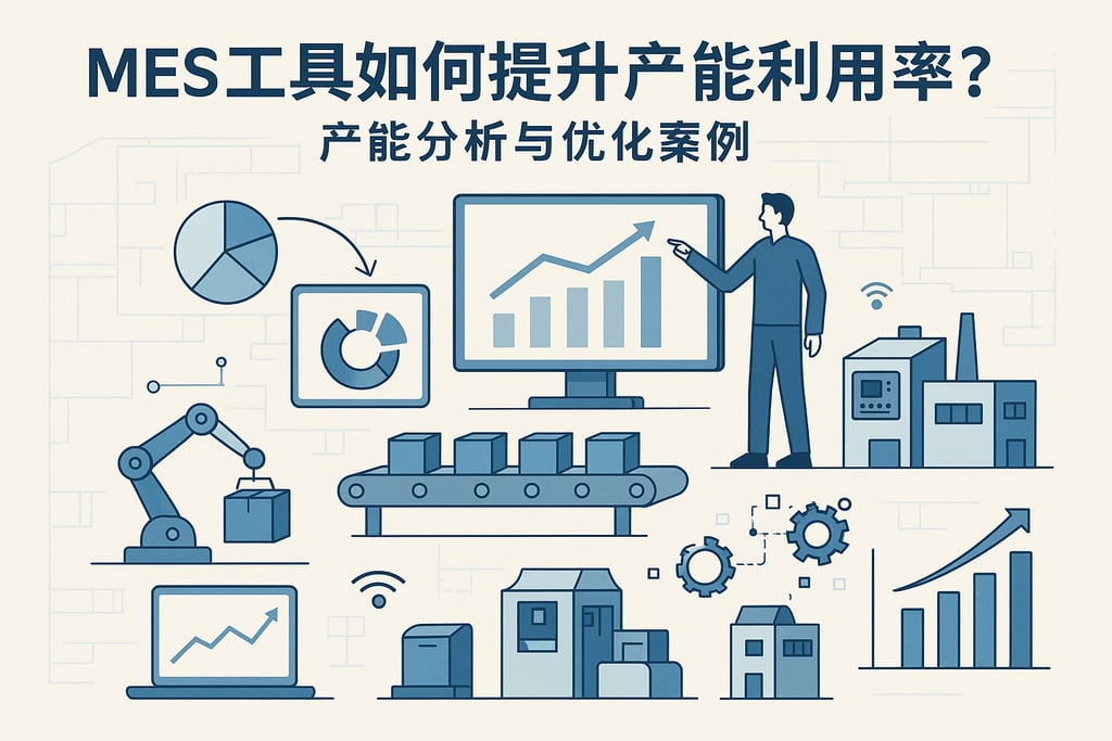 MES工具如何提升产能利用率？产能分析与优化案例