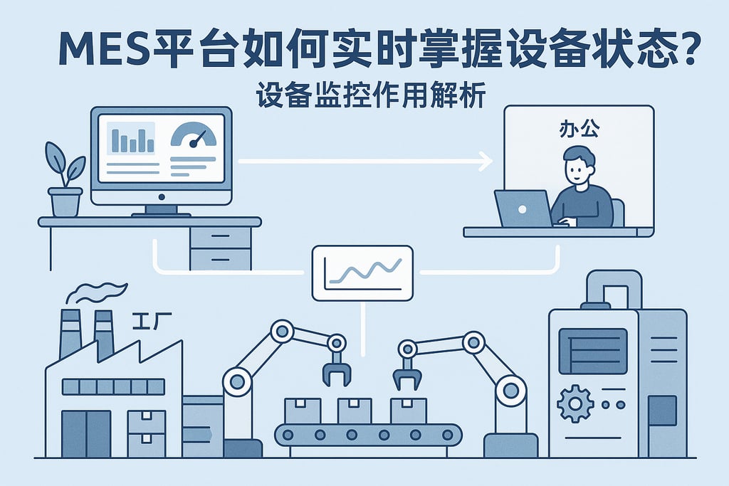 MES平台如何实时掌握设备状态？设备监控作用解析