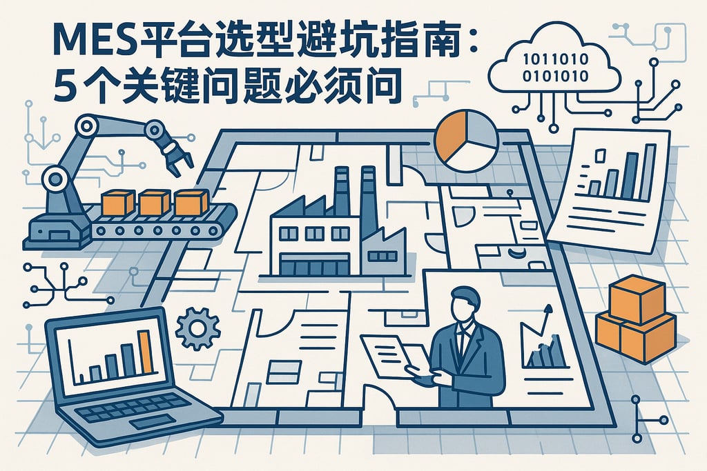 MES平台选型避坑指南：5个关键问题必须问
