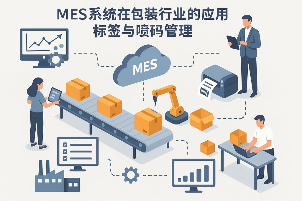 MES系统在包装行业的应用？标签与喷码管理