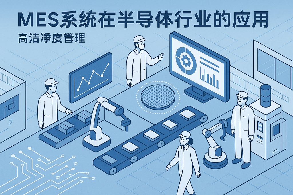 MES系统在半导体行业的应用？高洁净度管理
