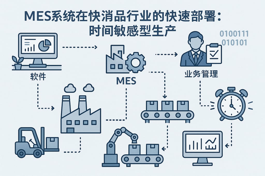MES系统在快消品行业的快速部署：时间敏感型生产