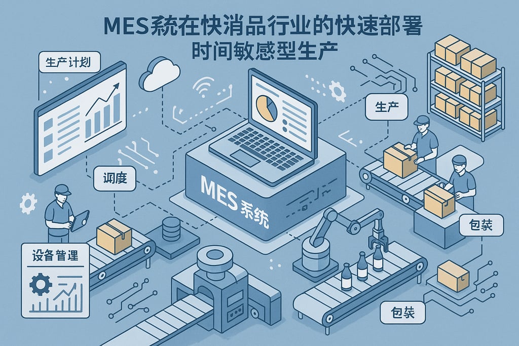 MES系统在快消品行业的快速部署？时间敏感型生产