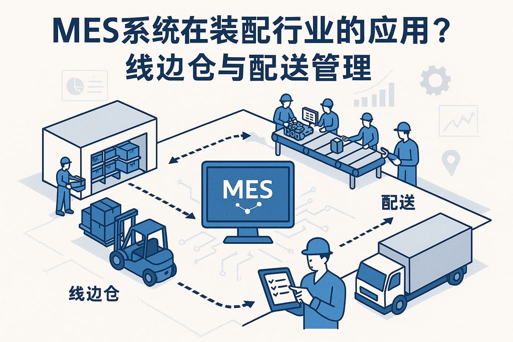 MES系统在装配行业的应用？线边仓与配送管理