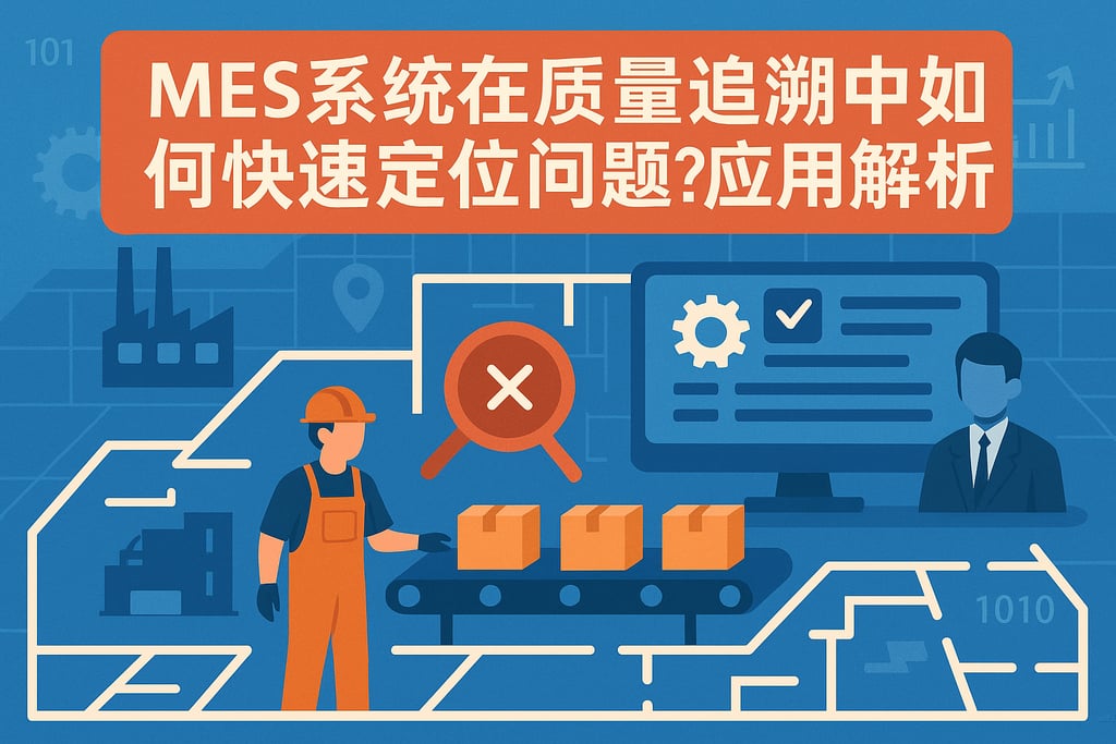 MES系统在质量追溯中如何快速定位问题？应用解析