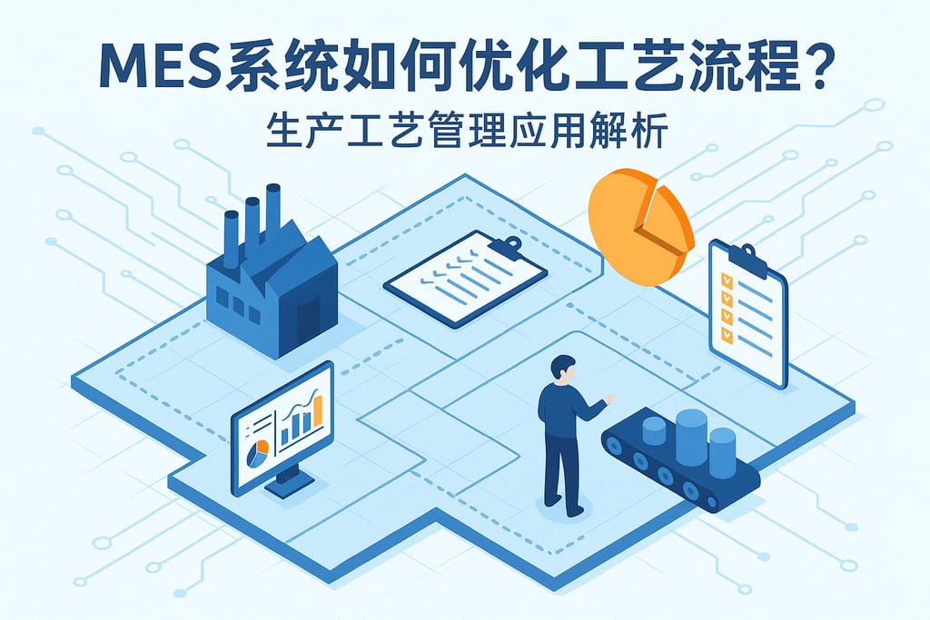 MES系统如何优化工艺流程？生产工艺管理应用解析