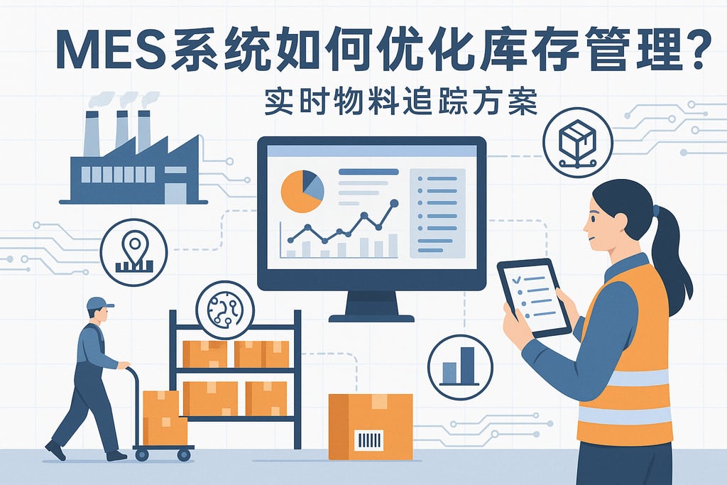 MES系统如何优化库存管理？实时物料追踪方案