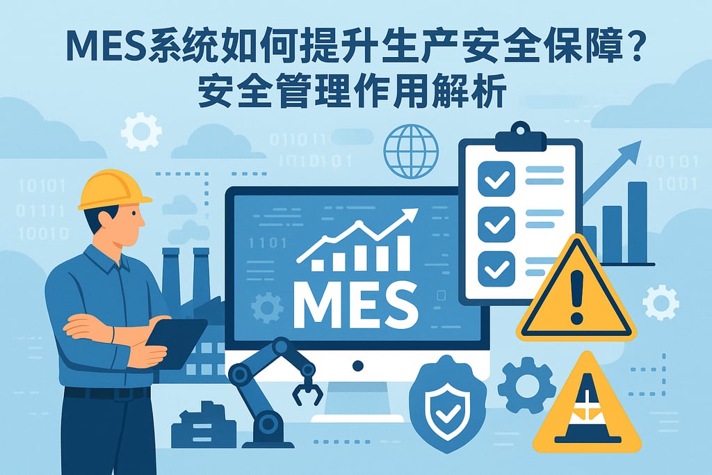 MES系统如何提升生产安全保障？安全管理作用解析