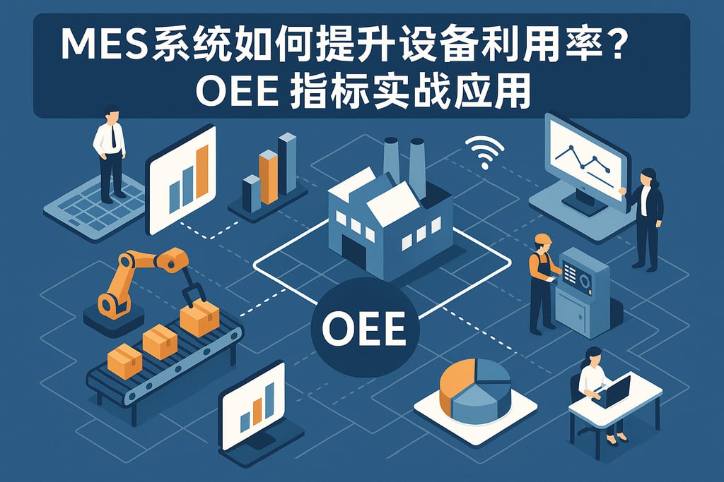 MES系统如何提升设备利用率？OEE指标实战应用