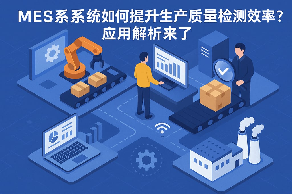 MES系统如何提高生产质量检测效率？应用解析来了