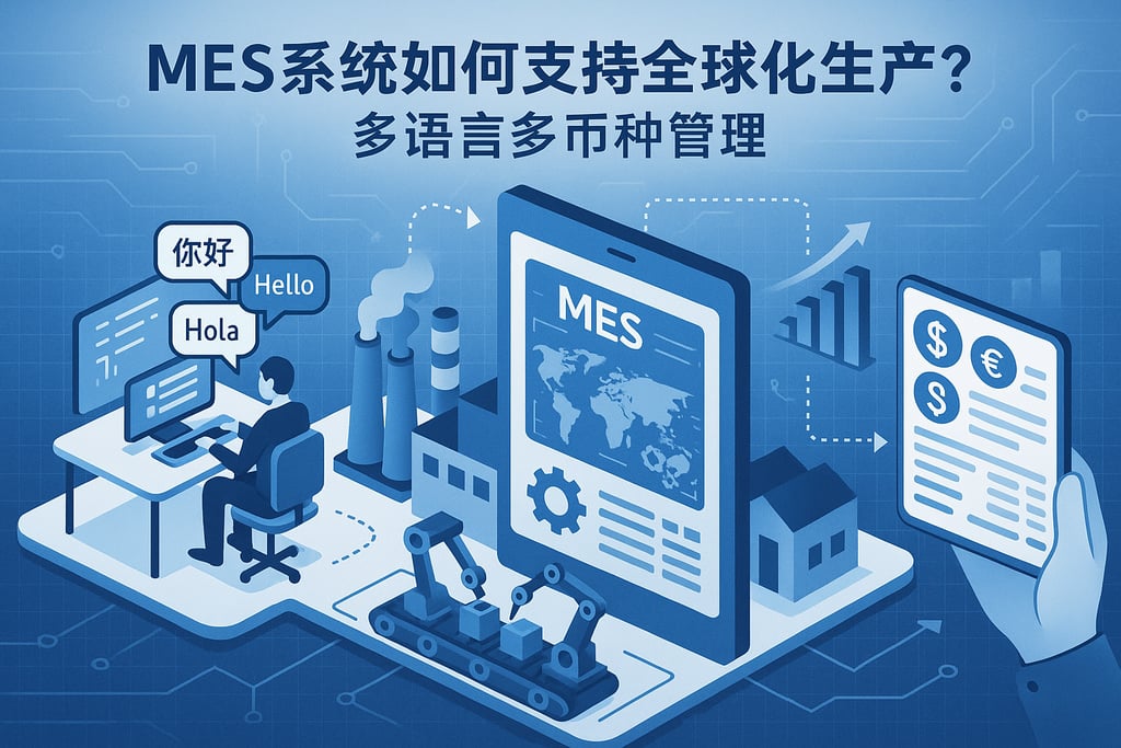 MES系统如何支持全球化生产？多语言多币种管理