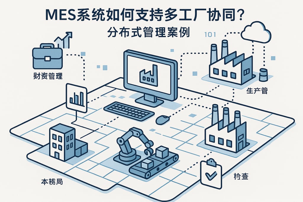MES系统如何支持多工厂协同？分布式管理案例