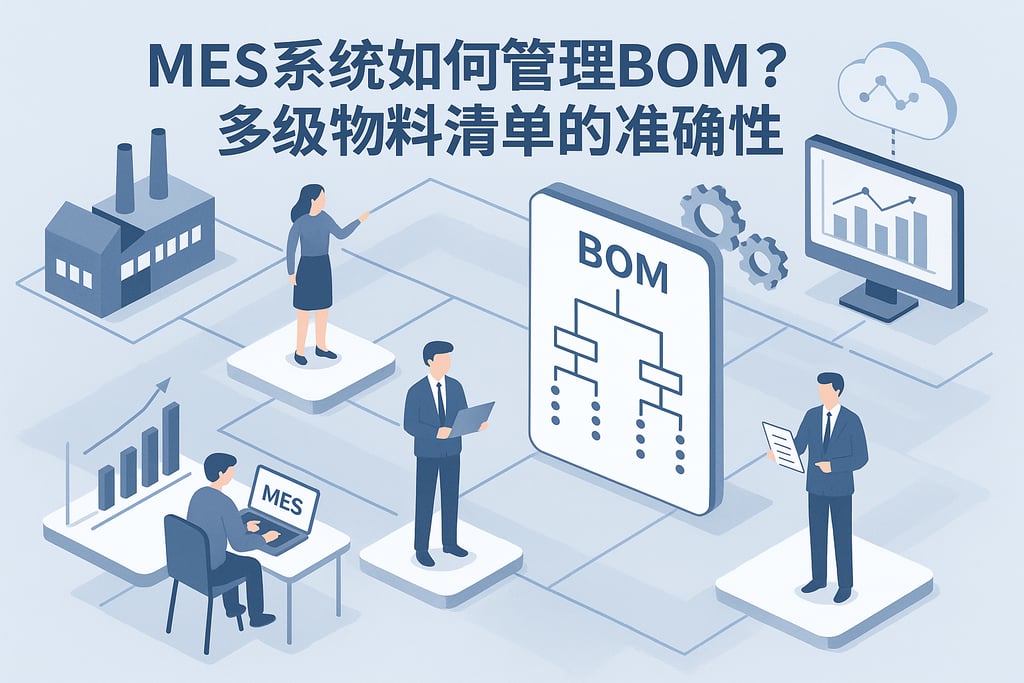 MES系统如何管理BOM？多级物料清单的准确性