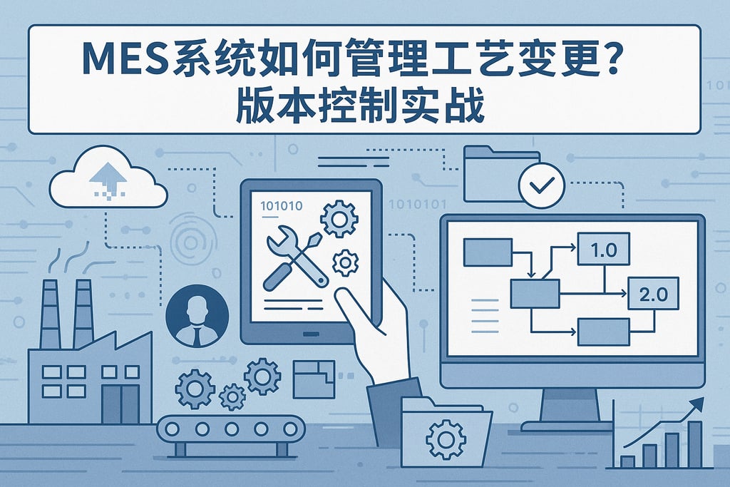 MES系统如何管理工艺变更？版本控制实战
