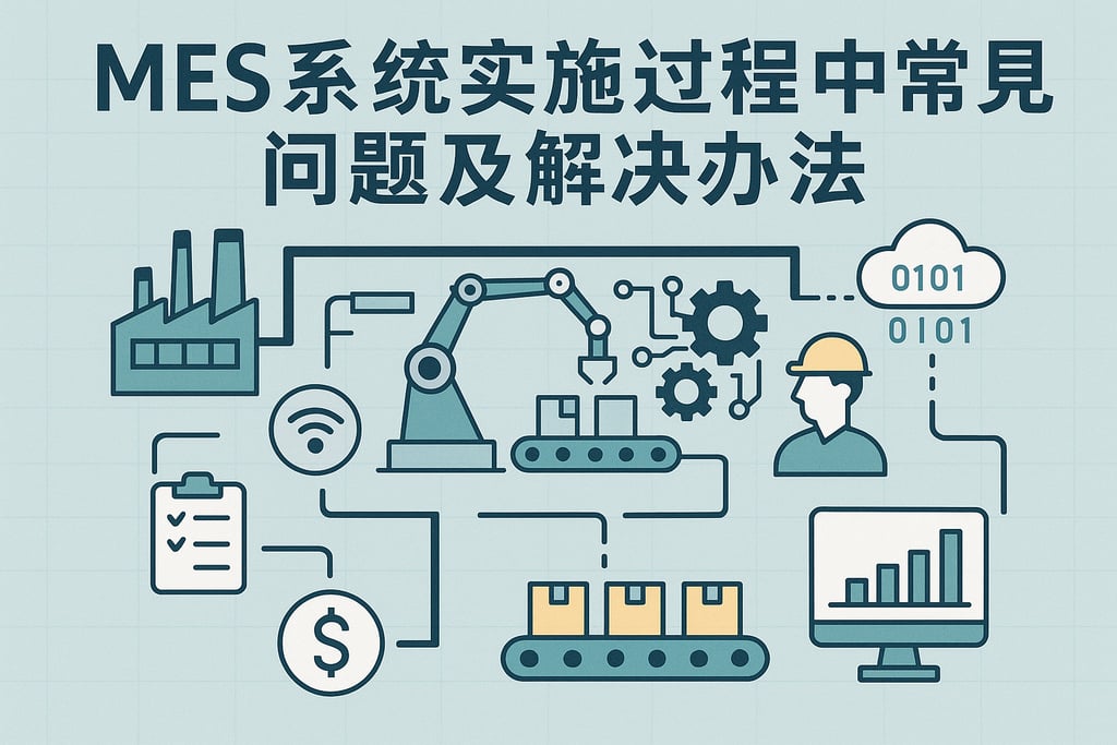 MES系统实施过程中常见问题及解决办法