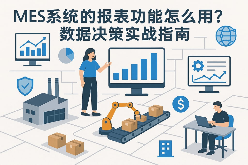 MES系统的报表功能怎么用？数据决策实战指南