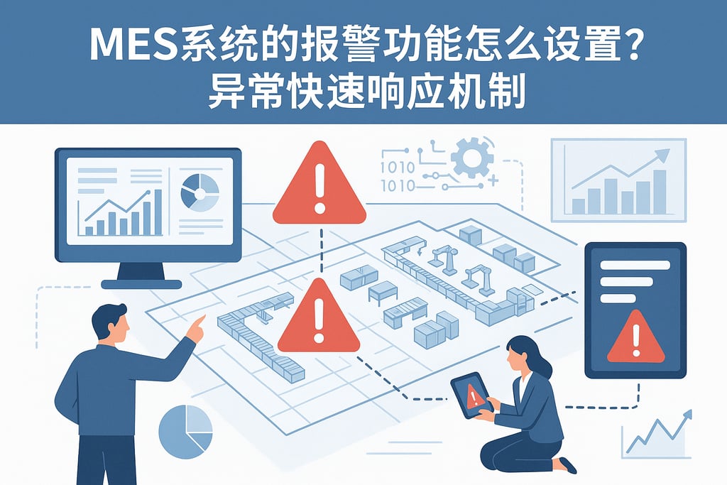 MES系统的报警功能怎么设置？异常快速响应机制