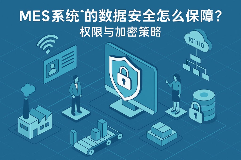MES系统的数据安全怎么保障？权限与加密策略
