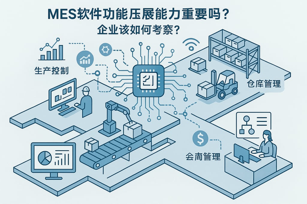 MES软件功能扩展能力重要吗？企业该如何考察？
