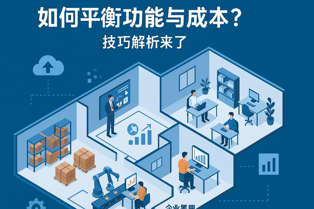 MES软件选型如何平衡功能与成本？技巧解析来了