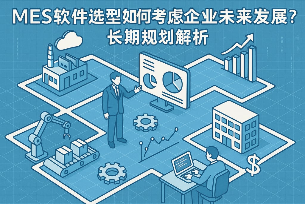 MES软件选型如何考虑企业未来发展？长期规划解析