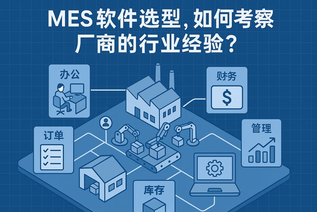 MES软件选型时，如何考察厂商的行业经验？